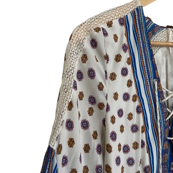 Free People Rain Shine Printed Swing Dress - Picture 7 of 13